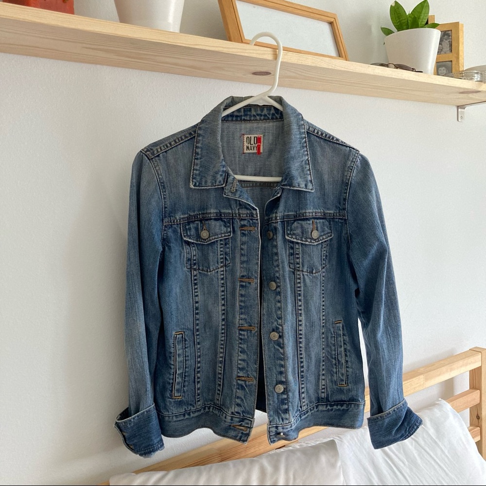 Vintage Old Navy Oversized Denim Jacket